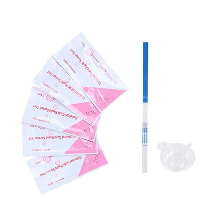 แผ่นทดสอบการตั้งครรภ์ Hcg Fda ปัสสาวะความแม่นยำ 99%