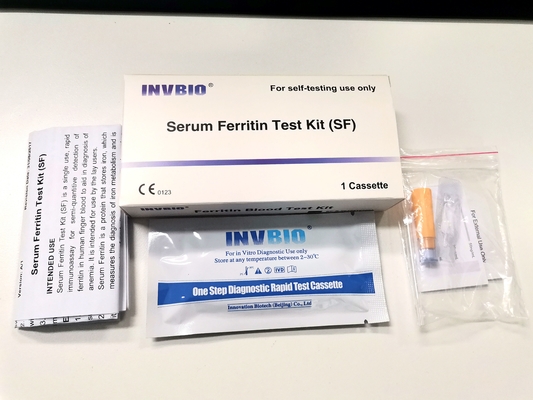 Ferritin Quantitative Rapid Self Test ความแม่นยำสูง 1 การทดสอบ/กล่อง