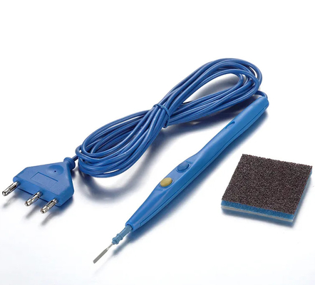 นำกลับมาใช้ใหม่ได้ Electrosurgical Products ดินสออิเล็กโทรดและใบมีดเคลือบ 15 ซม