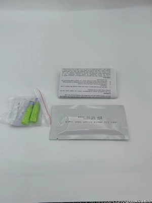 Rapid Vertical Flow Aids One Step Hiv 1 2 ชุดทดสอบที่บ้าน Quick Detection