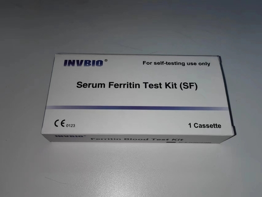 Finger Blood Serum การทดสอบระดับ Ferritin ความแม่นยำสูงประสิทธิภาพสูง