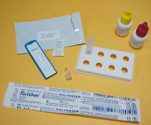 Streptococcal Pneumoniae Rapid Strep Test Kit การวินิจฉัยแอนติเจน