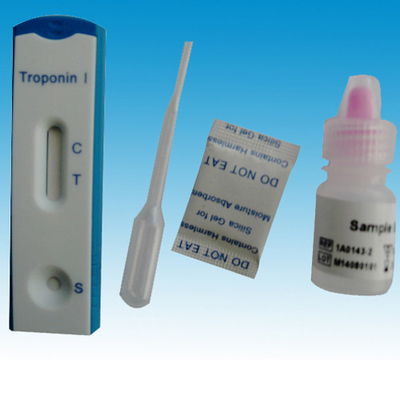 Troponin หัวใจครบเลือดมืออาชีพ I ชุดทดสอบอย่างรวดเร็วความไวแสงสูง