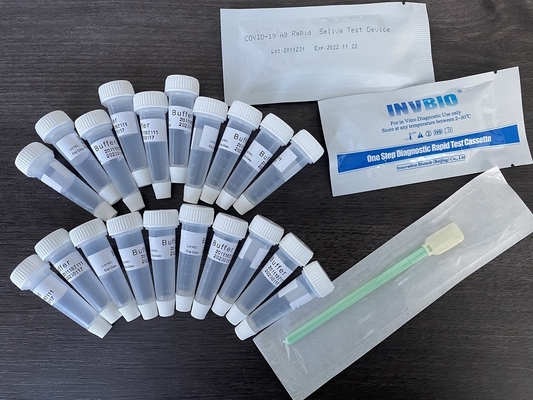 ความแม่นยํา ความน่าเชื่อถือ Covid-19 ชุดทดสอบแอนติเจนรวดเร็วในน้ํายาปาก