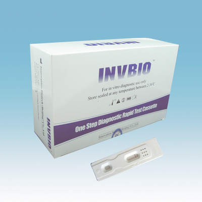 Medical IVD ชุดตรวจวินิจฉัยอย่างรวดเร็ว Anti-HCV Test Card