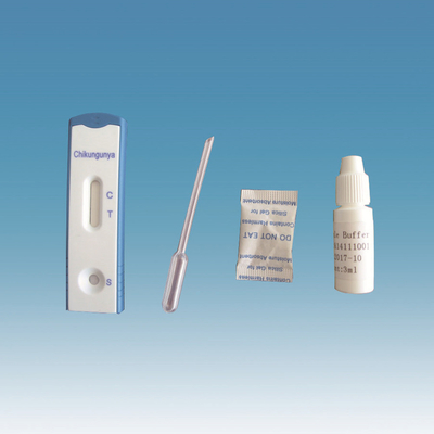 Medical IVD ชุดทดสอบวินิจฉัยอย่างรวดเร็ว Chikungunya IgG/IgM Test Card rtk home test kit