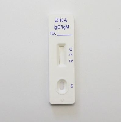 In Vitro Diagnostic IgG IgM Zika Antibody ชุดทดสอบบรรจุภัณฑ์ OEM