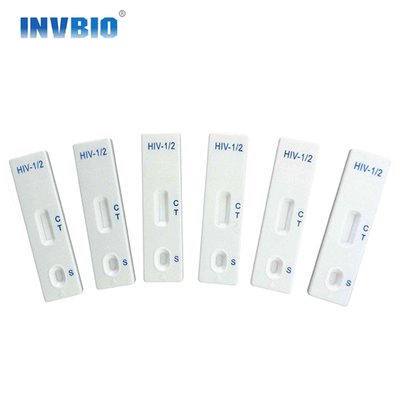Hiv Serum One Step Rapid Test Ivd Card พร้อมบรรจุภัณฑ์ Oem