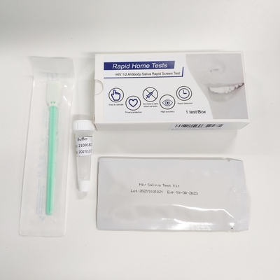 Medical Ivd Infectious Disease Rapid Test Kits One Step Hiv น้ำลาย