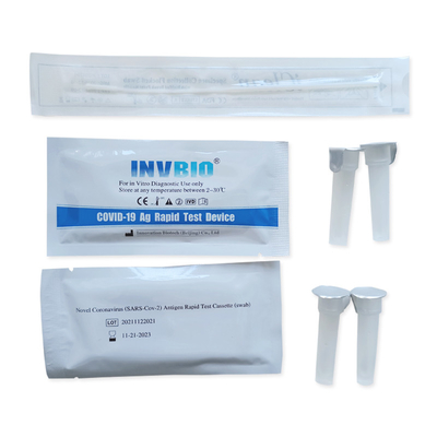 Covid 19 Coronavirus Rtk Antigen เทปทดสอบอย่างรวดเร็วและการทดสอบอมยิ้มน้ำลาย