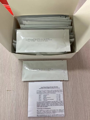 ชุดทดสอบของเหลวในช่องปาก 6 แผงที่บ้าน
