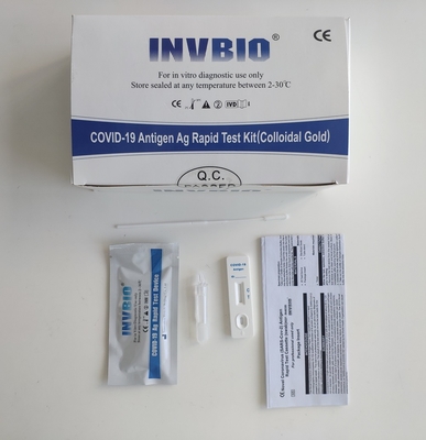 ชุดทดสอบแอนติเจนสำหรับการติดเชื้อ Covid-19 อย่างรวดเร็วด้วยตนเอง