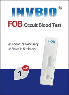 Invbio One Option Fobt Test หมอนลับ เลือดซ่อนในขี้