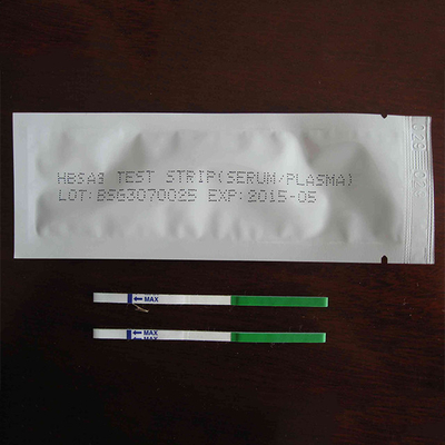 One Step Hbsag Hepatitis B Rapid Test Strip สำหรับใช้ในบ้าน