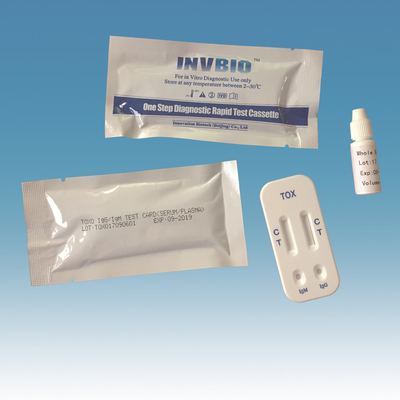 INVBIO Toxoplasma Toxo Pregnancy Rapid Test Antibody IgG / IgM Blood Combo แผง