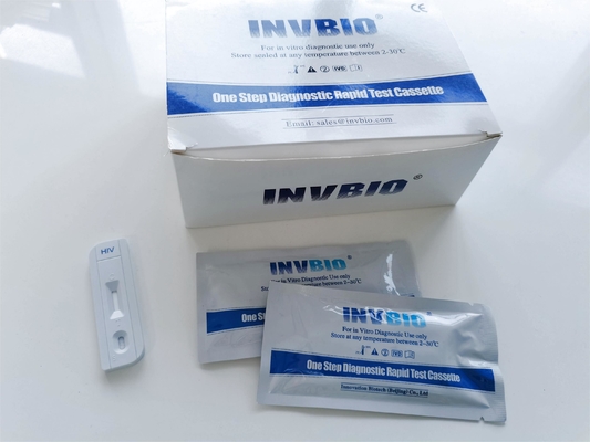 Anti HIV 1/2 Infectious Disease Rapid Test Kits Ivd Immunoassay การตรวจเลือดครบส่วน