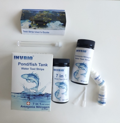 FSC Invbio Aquarium Water Test Strips แอมโมเนียไนเตรต การทดสอบสารตะกั่วในตู้ปลา