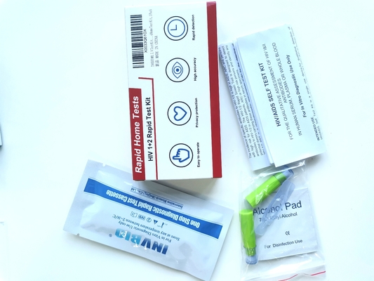 Anti HIV Home MSDS Hiv Rapid Test Kits พร้อมบริการ OME