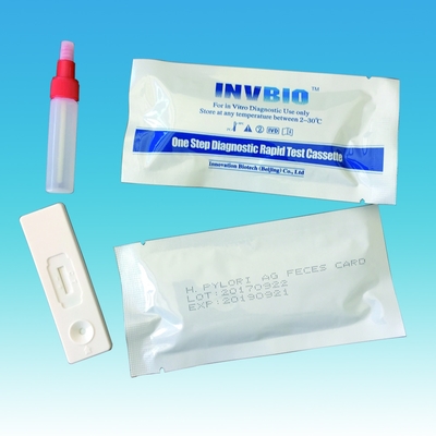 96% ความแม่นยํา การวินิจฉัยอุจจาระ H Pylori Antigen Rapid Test ที่บ้าน