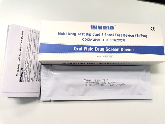 6 แผงชุดทดสอบยาในช่องปากของ FDA สำหรับการทดสอบการจ้างงานและการประกัน