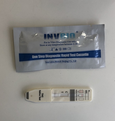 เครื่องทดสอบไวของกัญชา / แคนนาบิส Thc ด้วย 25 Ng/ml Ce ได้รับการอนุมัติ