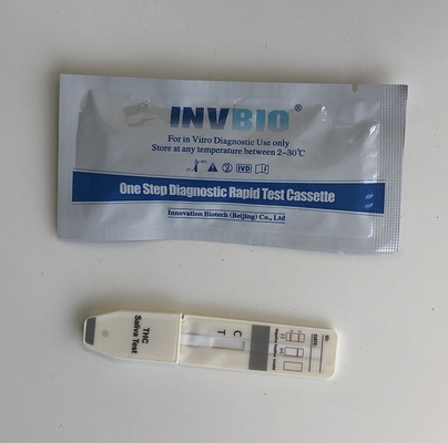 เครื่องทดสอบไวของกัญชา / แคนนาบิส Thc ด้วย 25 Ng/ml Ce ได้รับการอนุมัติ