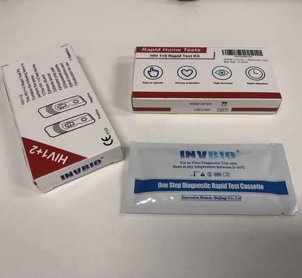 Oem HIV Rapid Test Kits คู่มือตรวจสอบเลือดทั้งตัว การตรวจสอบตัวเองที่บ้าน
