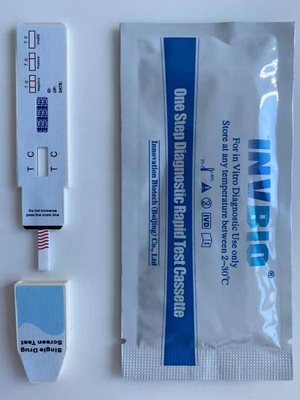 One Step Single Dip 20 นาที Saliva Thc Drug Test Kit Oral Use Marijuana