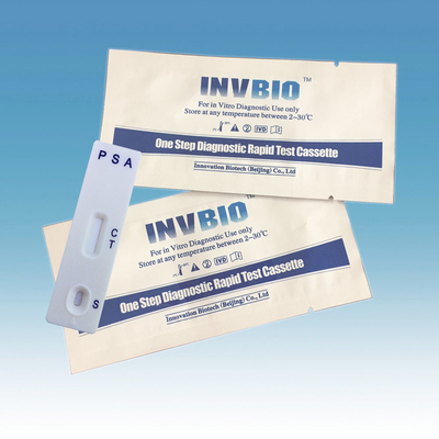 ขั้นตอนเดียว MSDS Psa Card Test Medical Rapid Diagnostic Serum เลือดครบส่วน