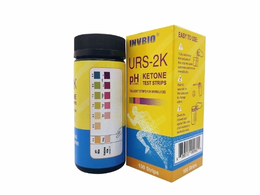 การทดสอบปัสสาวะ Keto Ph ในแถบปัสสาวะหนึ่งรายการได้รับการอนุมัติจาก Fda Ce Fsc