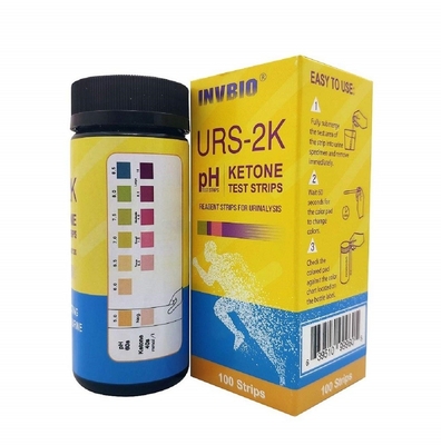 Urs-1232 60s Keto Urin Strip Fda Ce Fsc อนุมัติ