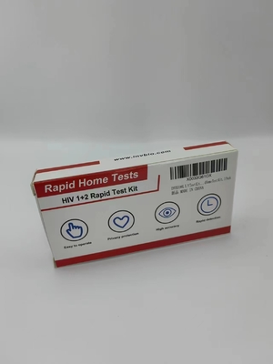 Rapid Vertical Flow Aids One Step Hiv 1 2 ชุดทดสอบที่บ้าน Quick Detection