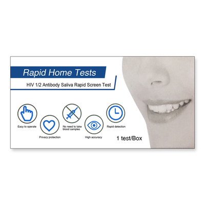 Oraquick Saliva 99% Hiv Oral Swab Test ความแม่นยำ Invbio In Vitro Diagnostic Use
