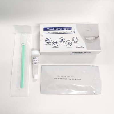 Oraquick Saliva 99% Hiv Oral Swab Test ความแม่นยำ Invbio In Vitro Diagnostic Use