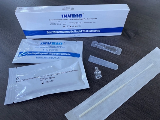 Sars Cov 2 Rapid Antigen Test Cassettes การเดินทางระหว่างประเทศ การทดสอบ Covid