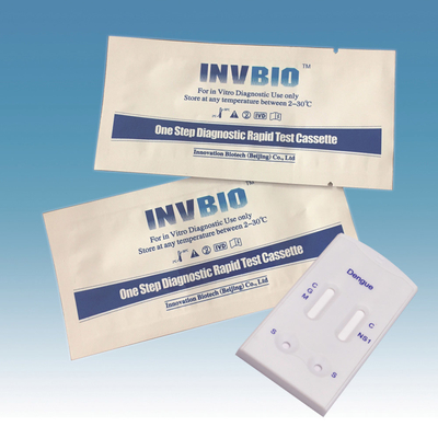 Dengue Igg / Igm / Ns1 Combo Rapid Test Device Ce ได้รับการรับรอง One Step Professional