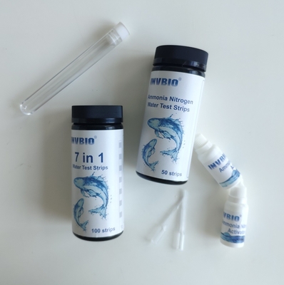 ความแม่นยําสูง Invbio ทดสอบน้ําในอัควารี ย์ สเตรป อะโมเนีย นิทราต ปลา ทดสอบหมึกถัง
