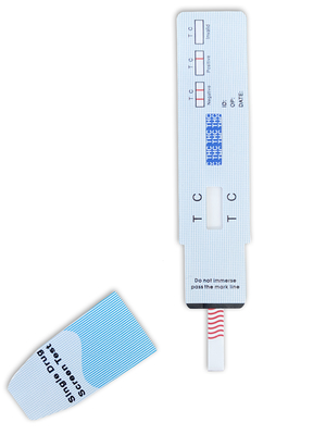 เอทานอล 1 แผง Prime Screen Etg Alcohol ตรวจปัสสาวะที่บ้าน Etg Dip Card