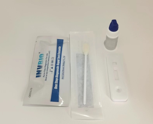 ใช้งานง่ายอุปกรณ์ทดสอบ Hcv Rapid Rapid การทดสอบตัวเองของแอนติบอดีน้ำลาย