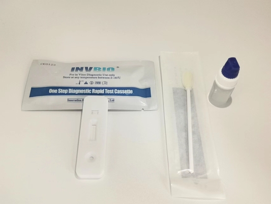 ชุดทดสอบ Hcv วินิจฉัยไวรัสตับอักเสบซีอย่างรวดเร็วเทปคาสเซ็ตความไวสูง