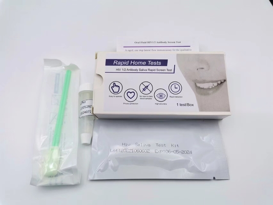 99% Oraquick สาลี HIV ความแม่นยําการทดสอบสวาบทางปาก Invbio ในการใช้ในการวินิจฉัยใน vitro