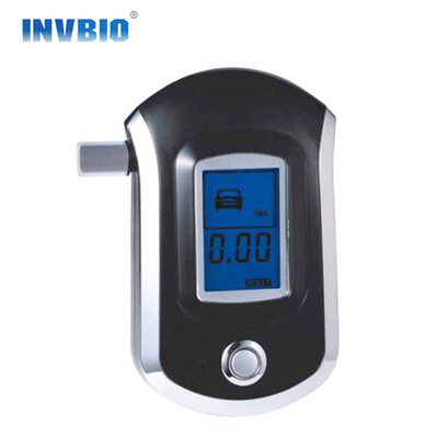 At6000 Backlight LCD Digital Breath Alcohol Tester สําหรับความปลอดภัยในการขับรถมืออาชีพ