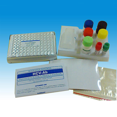 HAV IgM Elisa Test Kit Plate การใช้งานของมนุษย์ 96 การทดสอบต่อกล่อง
