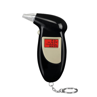 เครื่องวัดแอลกอฮอล์ Breathalyzer ดิจิตอลส่วนบุคคล CE