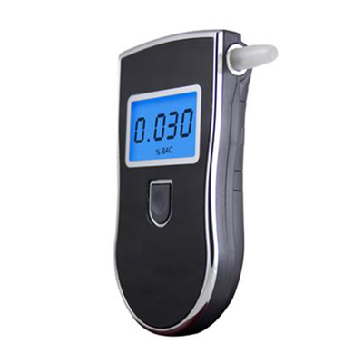 เครื่องวัดแอลกอฮอล์ Breathalyzer ดิจิตอลส่วนบุคคล CE