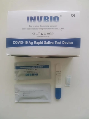 ขั้นตอนเดียว Covid 19 Ag Antigen Saliva Lollipop