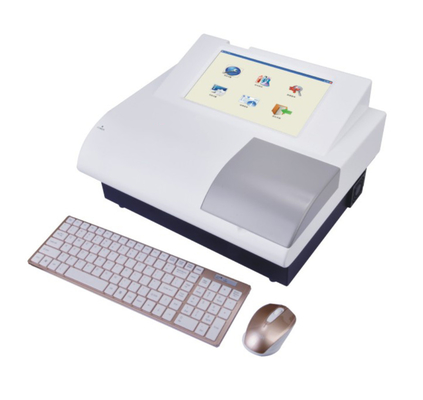 SK201 8 ช่อง Elisa Microplate Reader เครื่องวิเคราะห์เคมีทางคลินิก