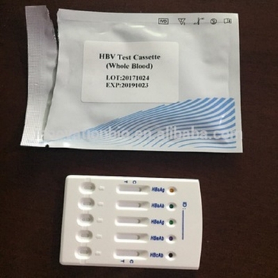 Invbio Home Use Hbv Rapid Test One Step Multi 5 พาเนล