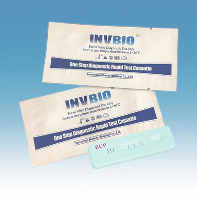 INVBIO Buprenorphine BUP ชุดทดสอบยาเสพติด 25 การทดสอบ / กล่อง