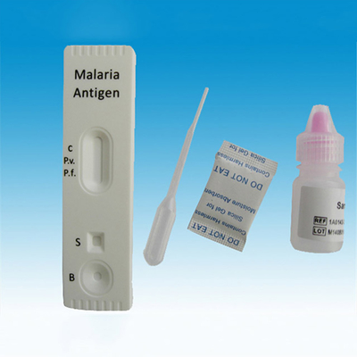 Medical IVD ชุดตรวจวินิจฉัยอย่างรวดเร็ว Malaria pf/pv Ab rtk home test kit